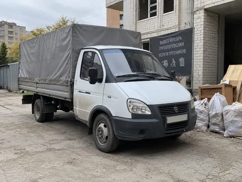 Фото перевозчика Вывоз мусора, грузоперевозки, грузчики. (24 часа): Газель · Грузовой автомобиль · 2 т, Казань