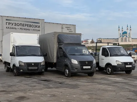 Газель 4 м · Грузовой автомобиль — перевозчик Грузоперевозки - ГАЗели (24 часа), Казань